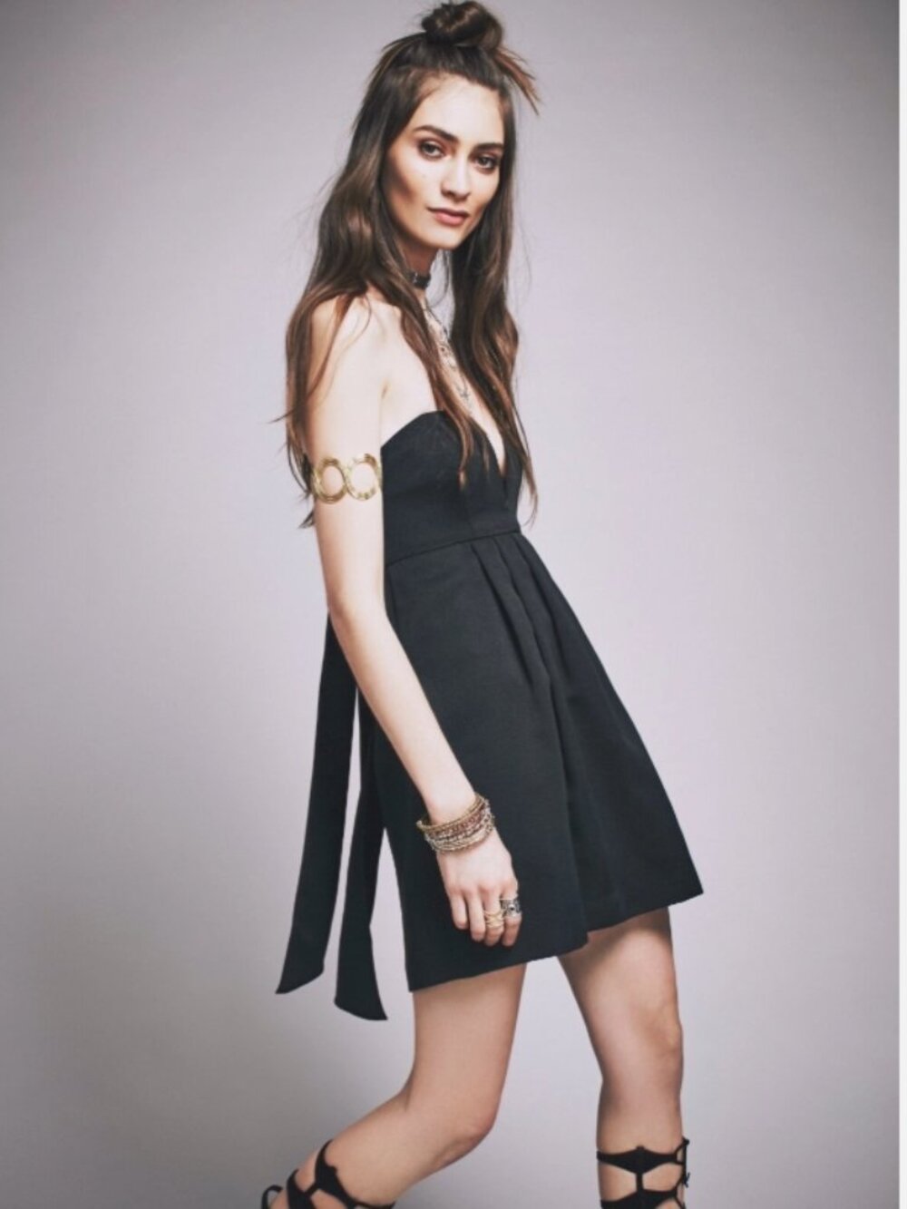 New Free People Floreo Mini Dress size 0 MSRP: $250